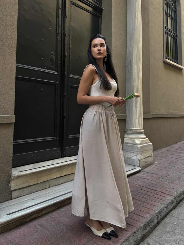 100% Modal Long Skirt 29078