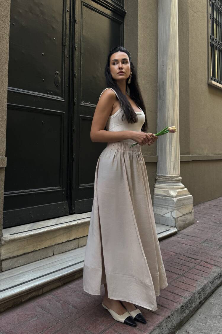 100% Modal Long Skirt 29078