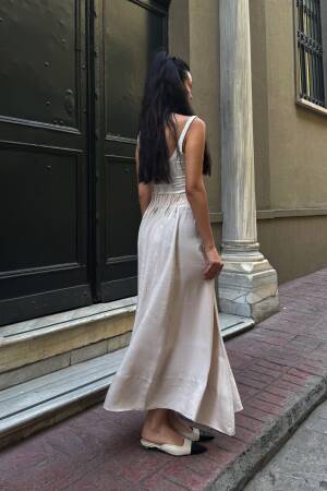 100% Modal Long Skirt 29078 - First Angels - Globality Store - Women Clothes Wholesale Turkey