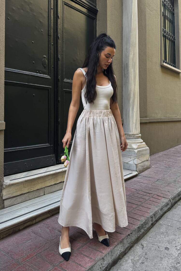 100% Modal Long Skirt 29078