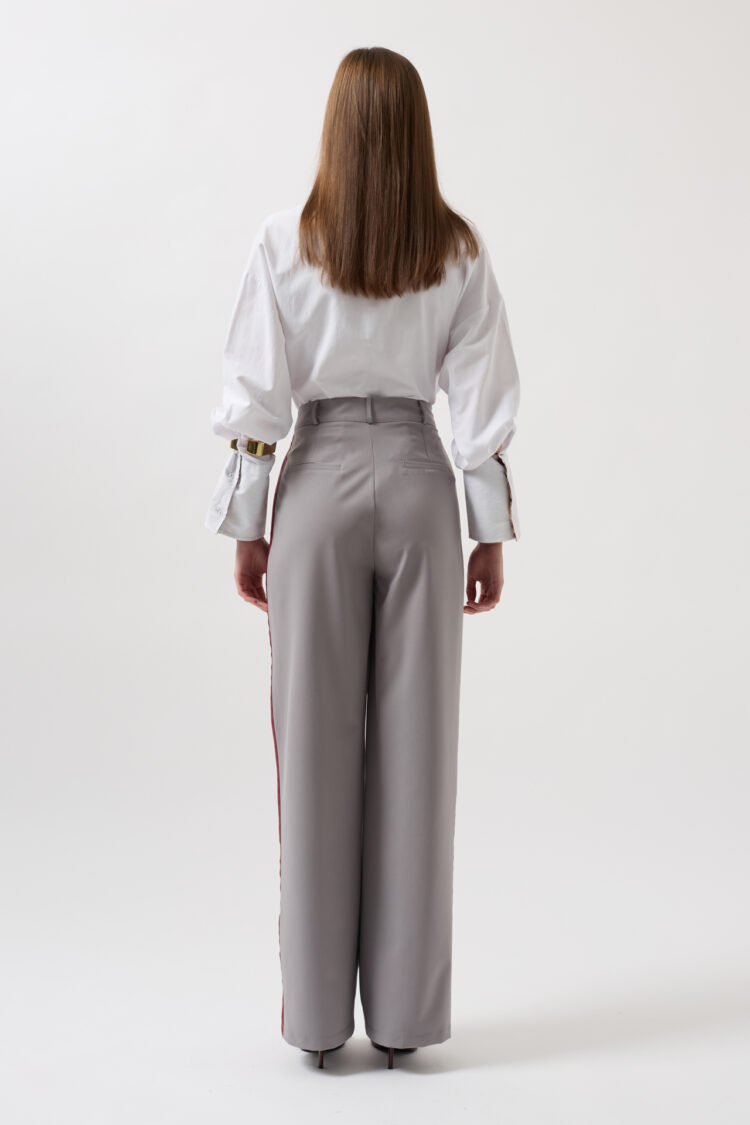 Stripe Detail Palazzo Pants