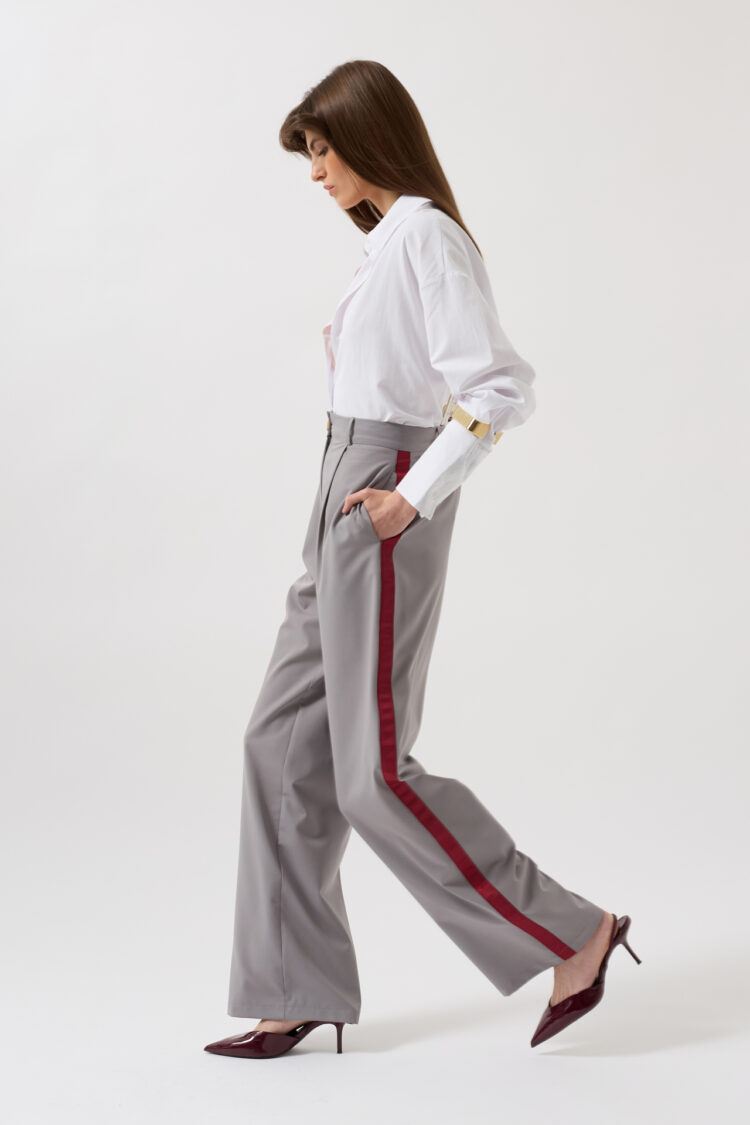 Stripe Detail Palazzo Pants