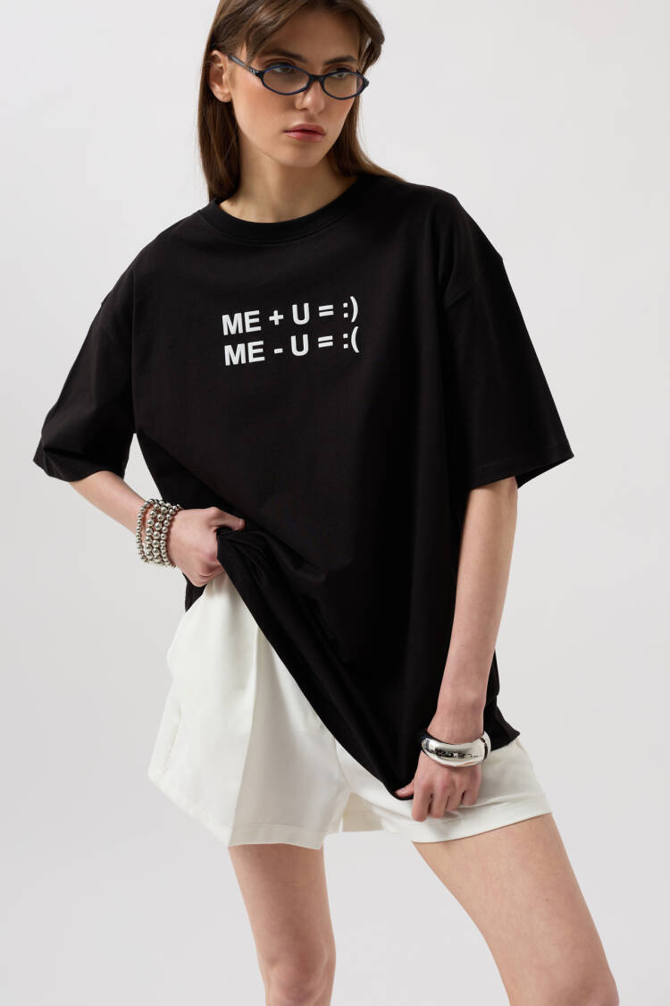 Embossed Printed T-Shirt