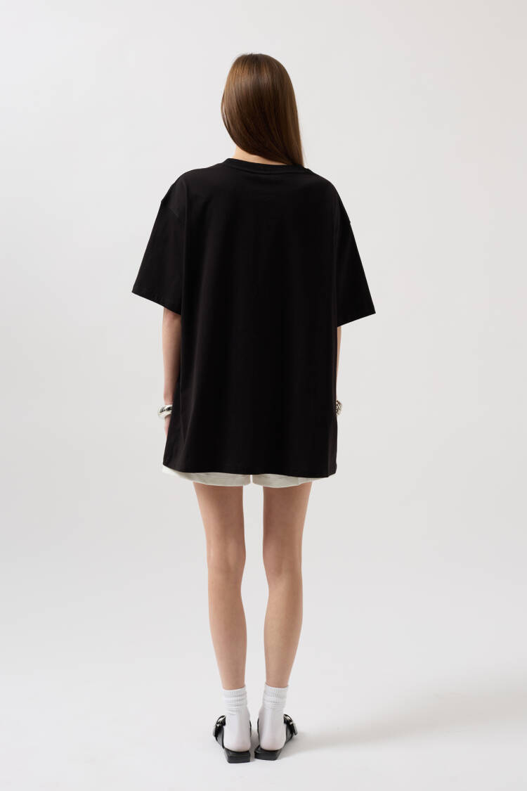 Embossed Printed T-Shirt