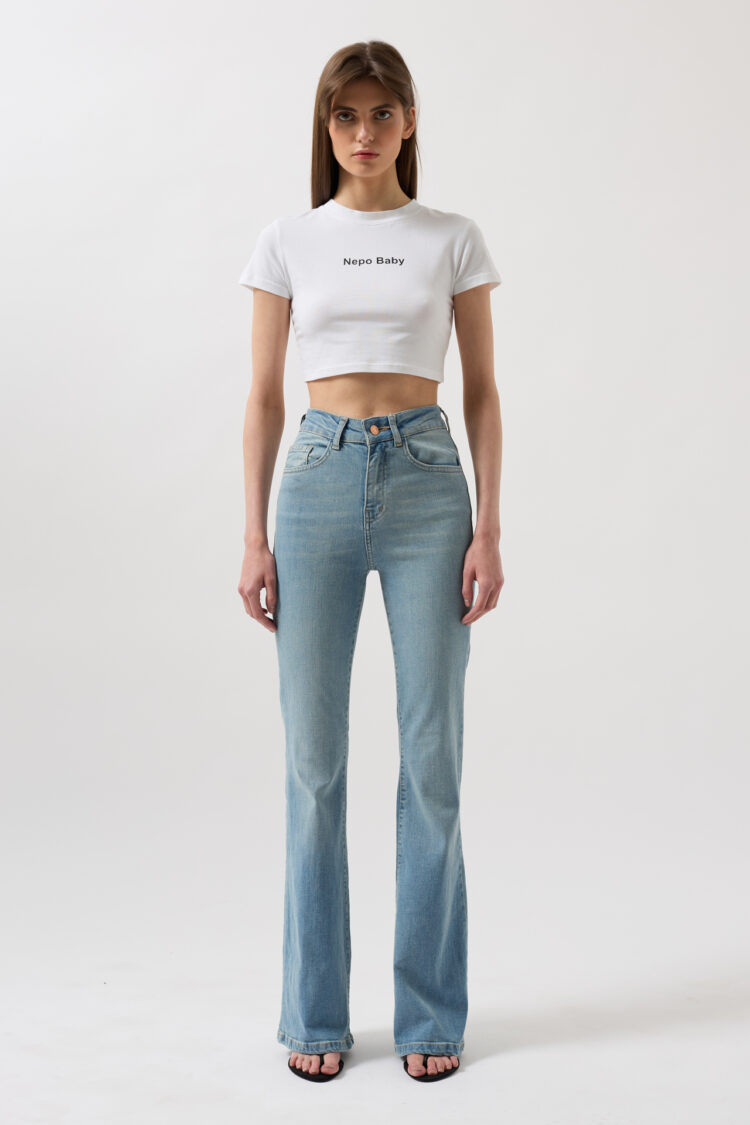 High Waist Basic Skinny Jean - Light