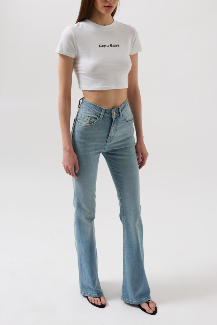 High Waist Basic Skinny Jean - Light