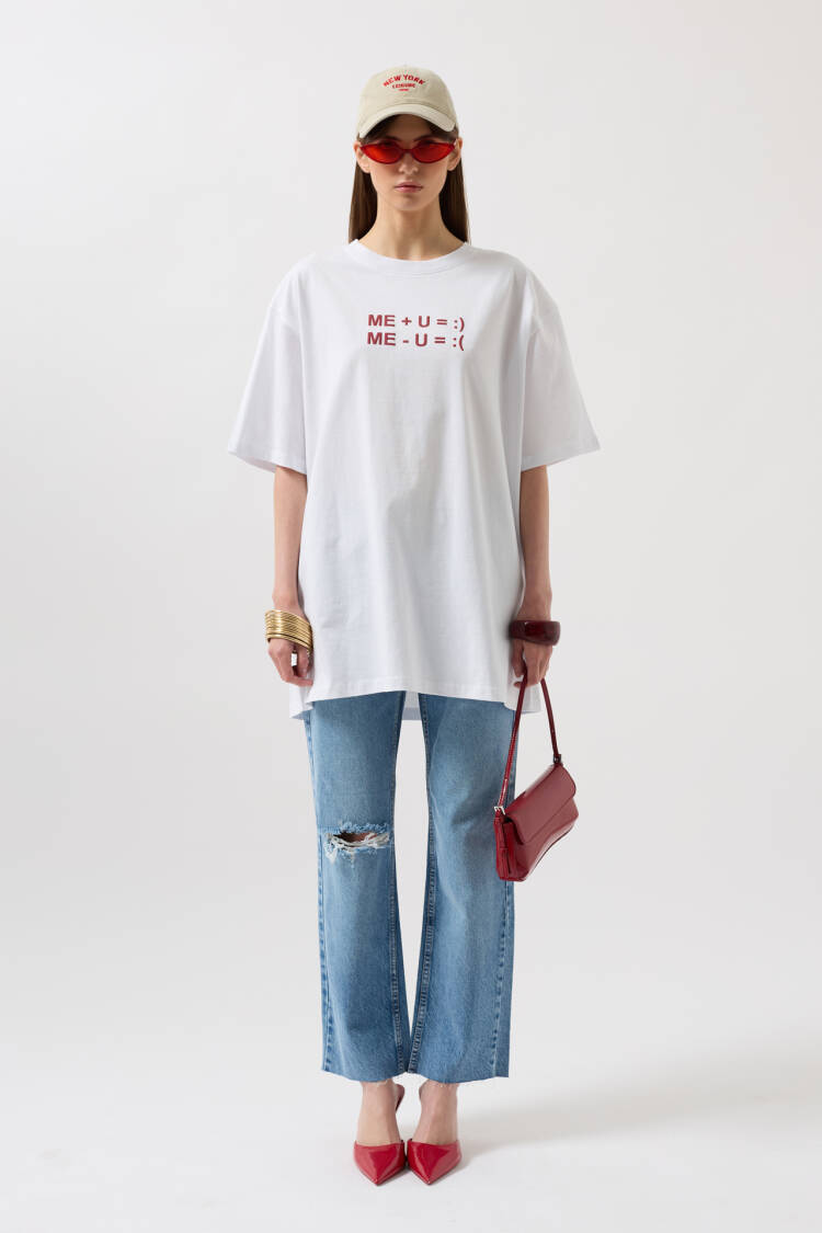 Embossed Printed T-Shirt