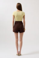 Bow Detail Mini Skirt - Black Fashion - Globality Store - Women Clothes Wholesale Turkey