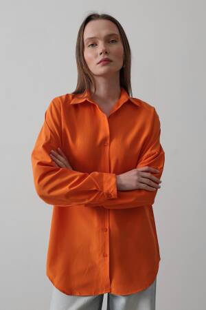 Long Sleeve Shirt - Reyon - Globality Store - Women Clothes Wholesale Turkey