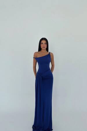 NavyRowen Dress - EYYO ATELIER - Globality Store - Women Clothes Wholesale Turkey