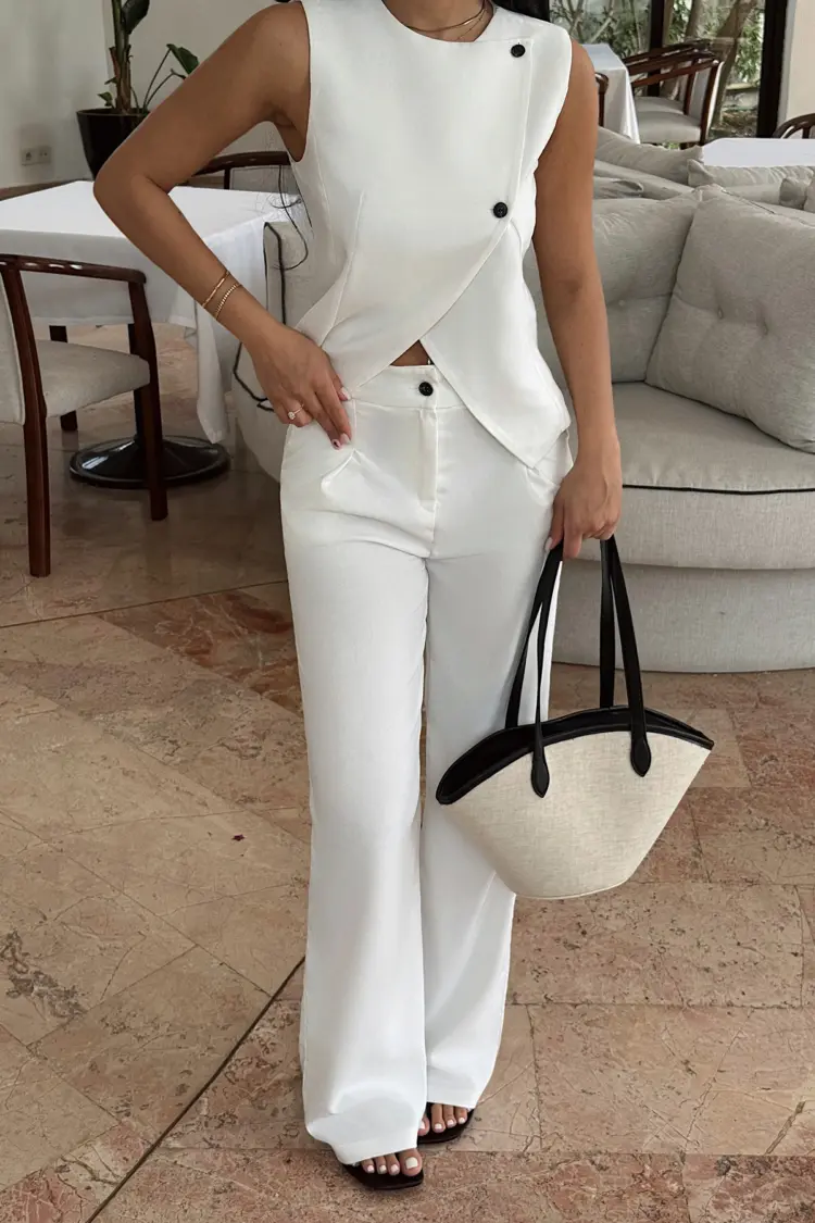 Marly Suit - White