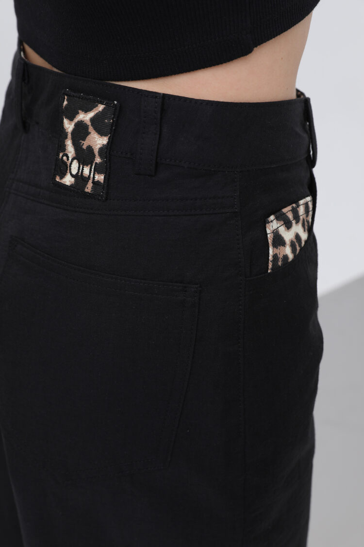 Women's Pocket Detailed Loose Pants