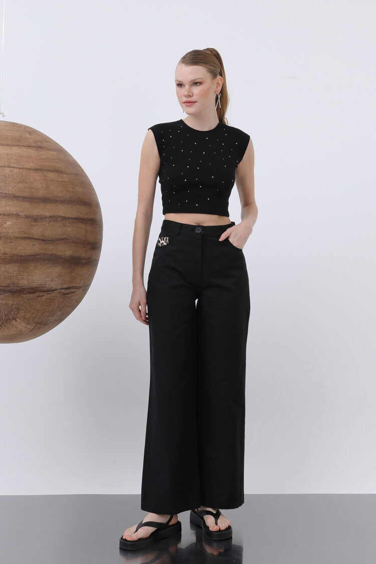 Women's Pocket Detailed Loose Pants - SOUL - Globality Store - Women Clothes Wholesale Turkey