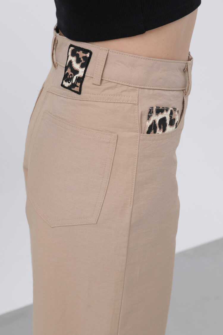 Women's Pocket Detailed Loose Pants