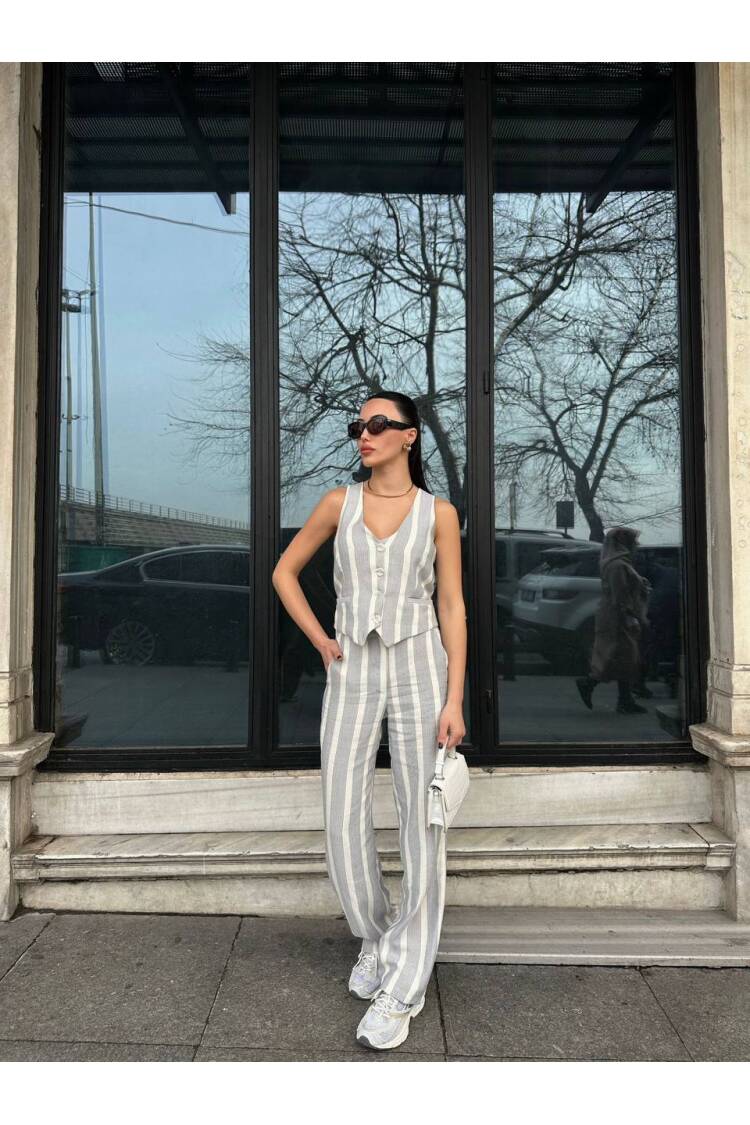 Team - Ecru - ESPADA - Globality Store - Women Clothes Wholesale Turkey