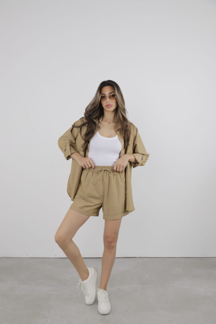 24ss-1650 Set Poplin Shorts