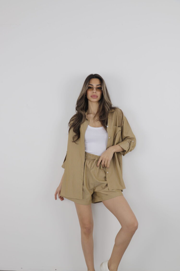 24ss-1650 Set Poplin Shorts