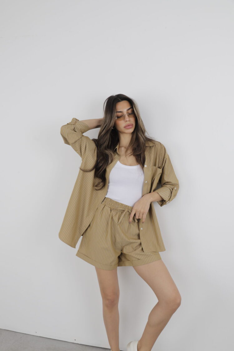 24ss-1650 Set Poplin Shorts