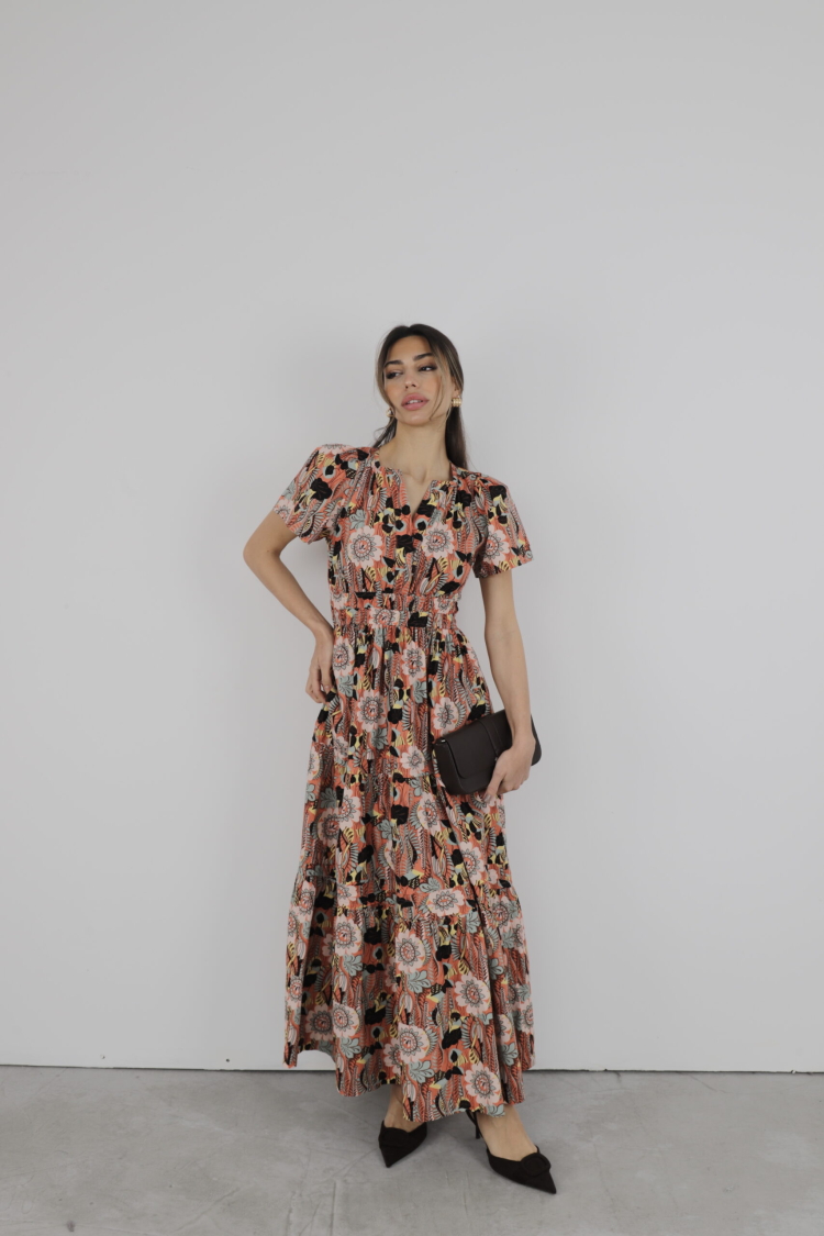 C01y52101020 Dress V Neck Maxi