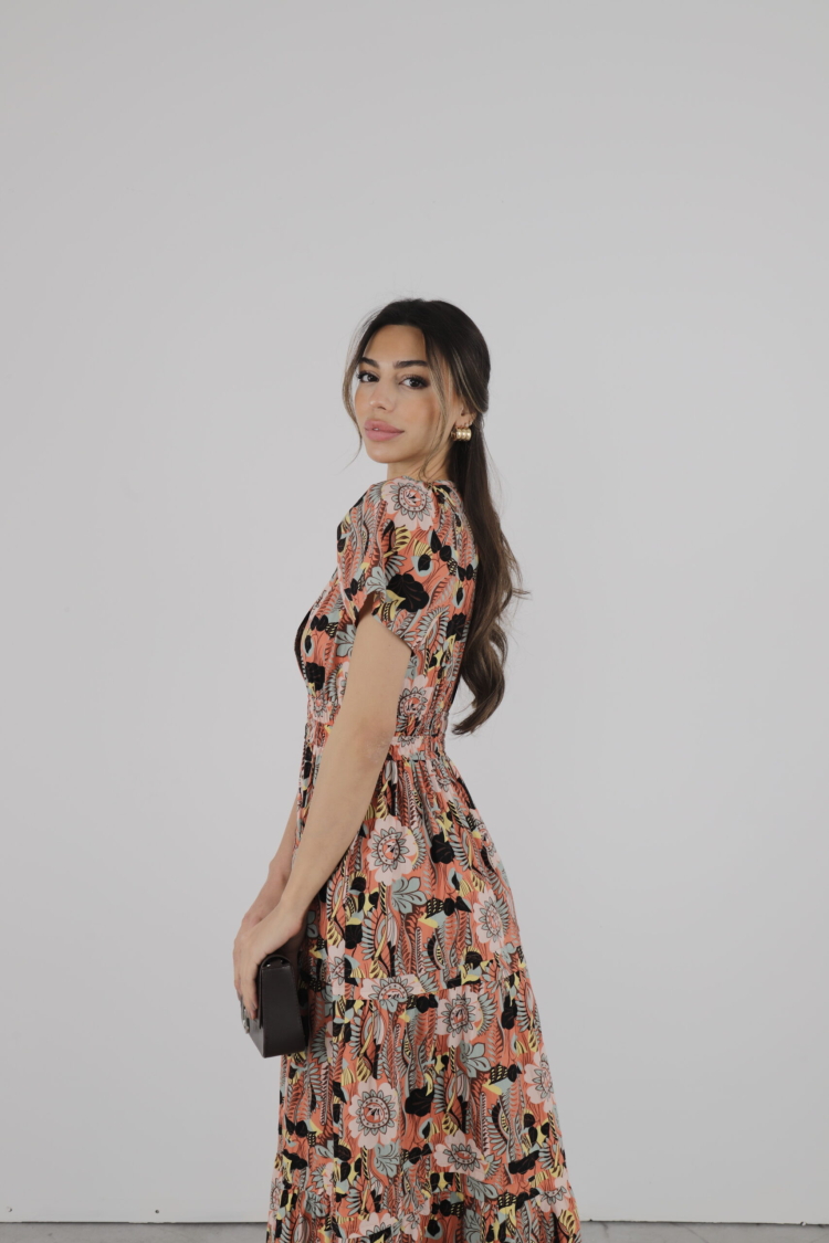 C01y52101020 Dress V Neck Maxi