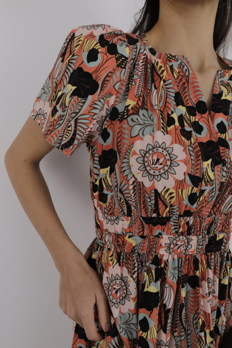 C01y52101020 Dress V Neck Maxi