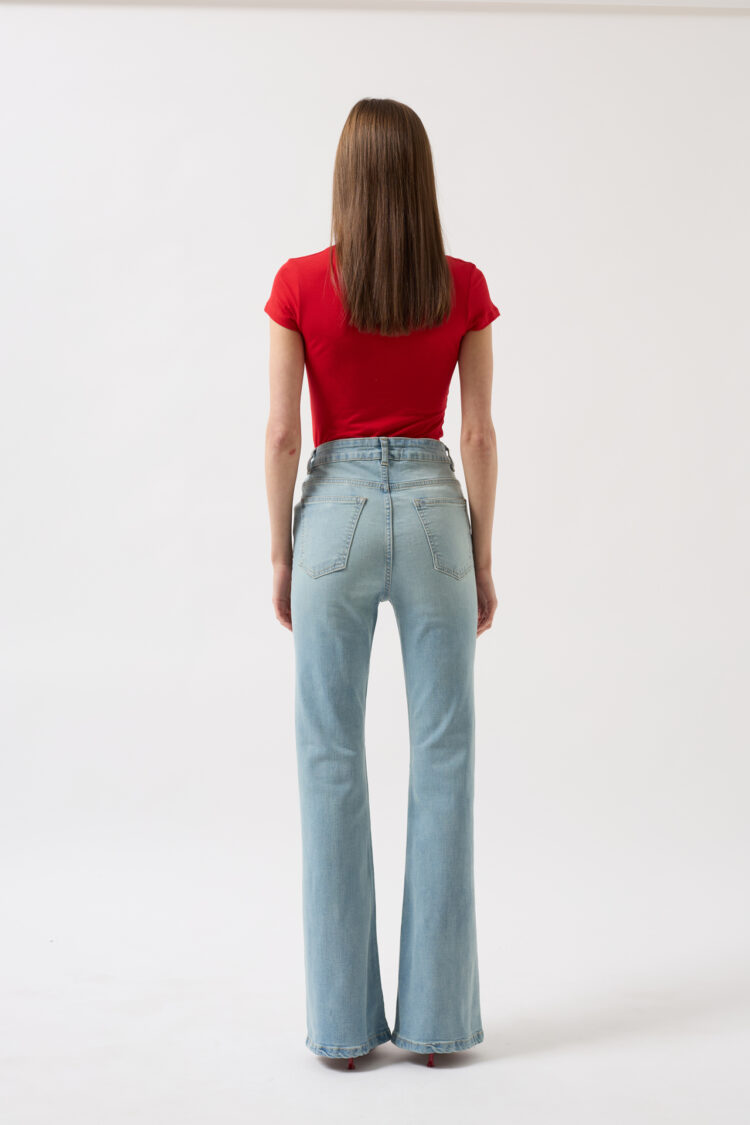 High Waist Basic Skinny Jean - Ice