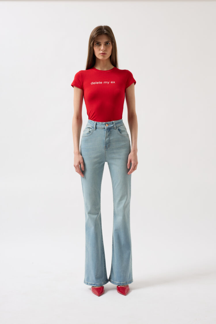 High Waist Basic Skinny Jean - Ice
