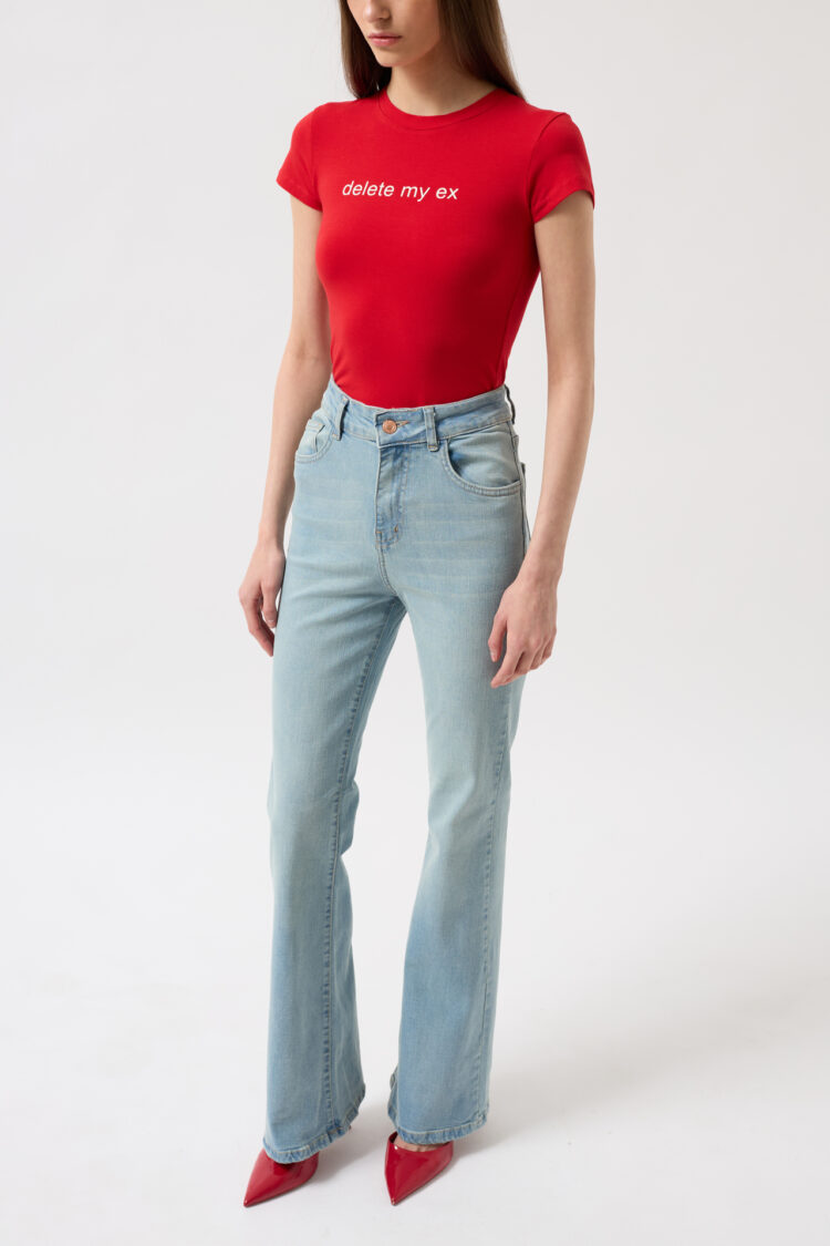 High Waist Basic Skinny Jean - Ice