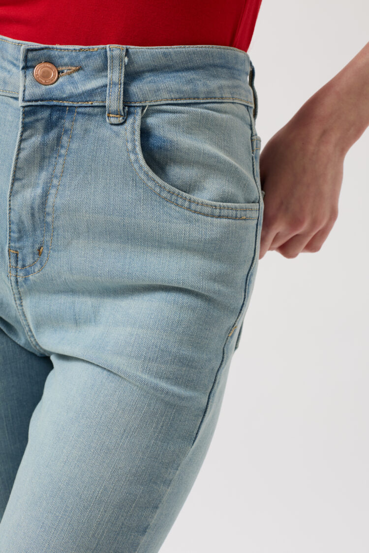 High Waist Basic Skinny Jean - Ice