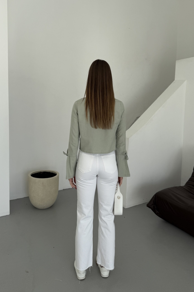 Linen Tie Shirt