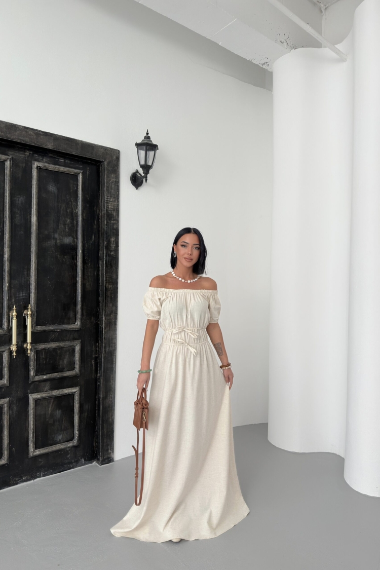 Plain Elastic Dress