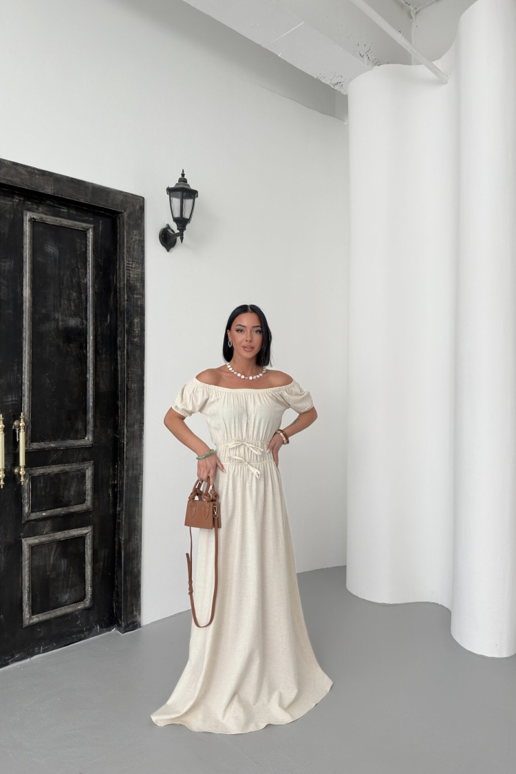 Plain Elastic Dress