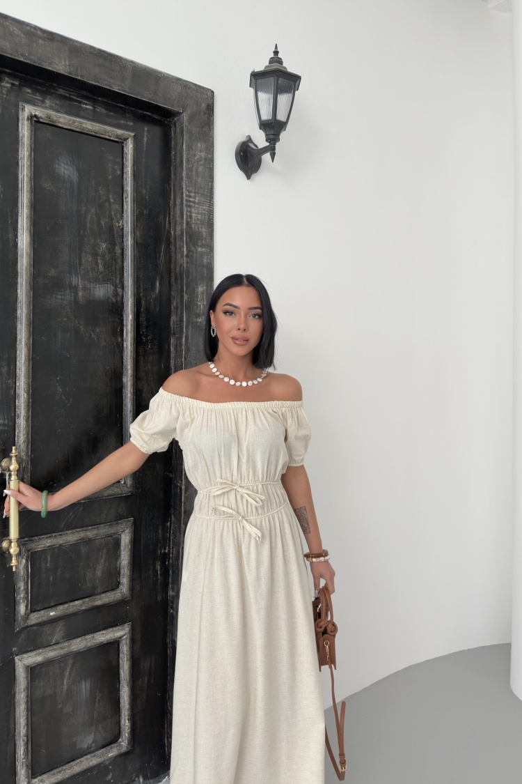 Plain Elastic Dress
