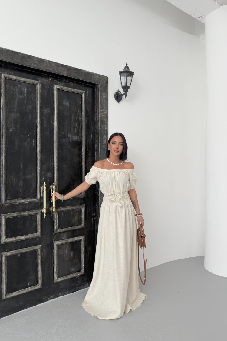 Plain Elastic Dress