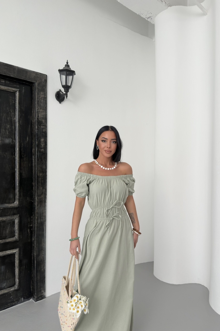 Plain Elastic Dress