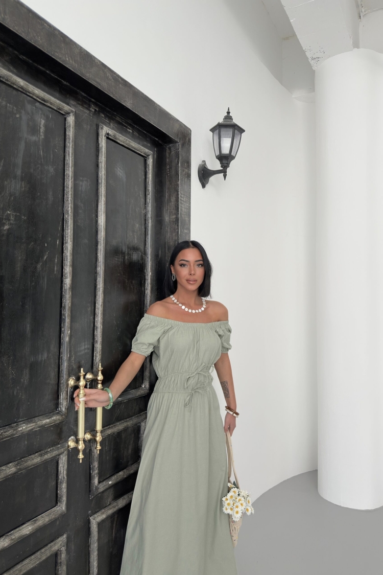 Plain Elastic Dress