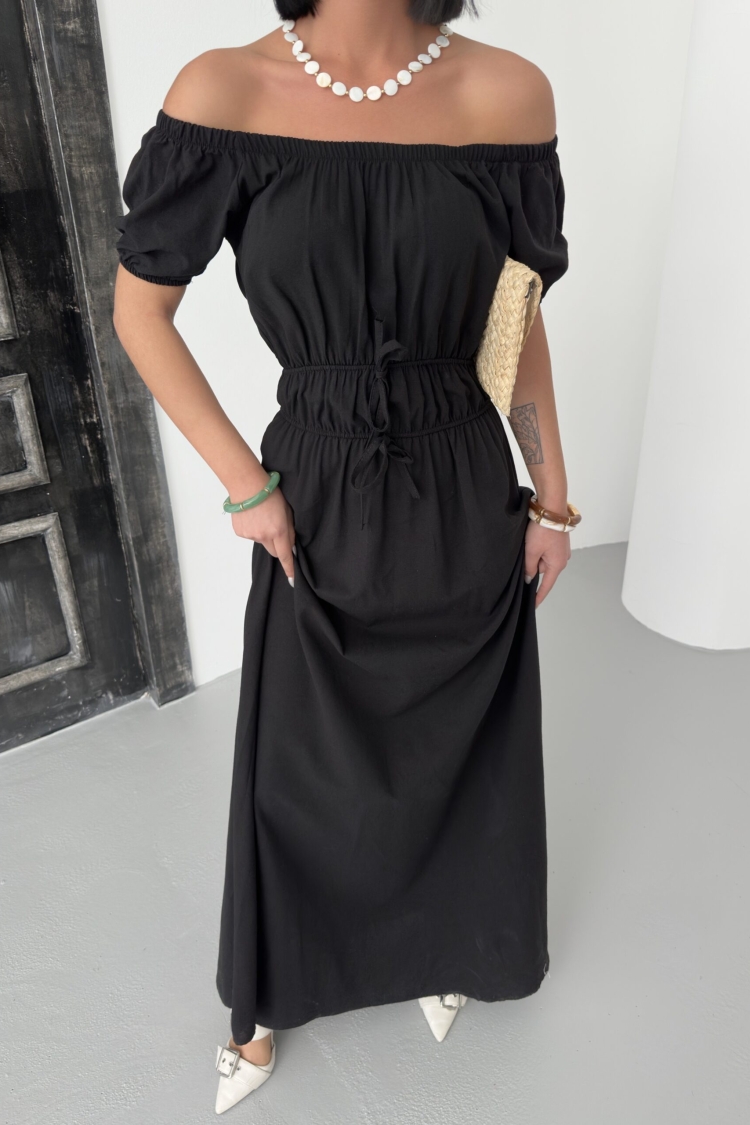 Plain Elastic Dress - My Fashion - Globality Store - Women Clothes Wholesale Turkey