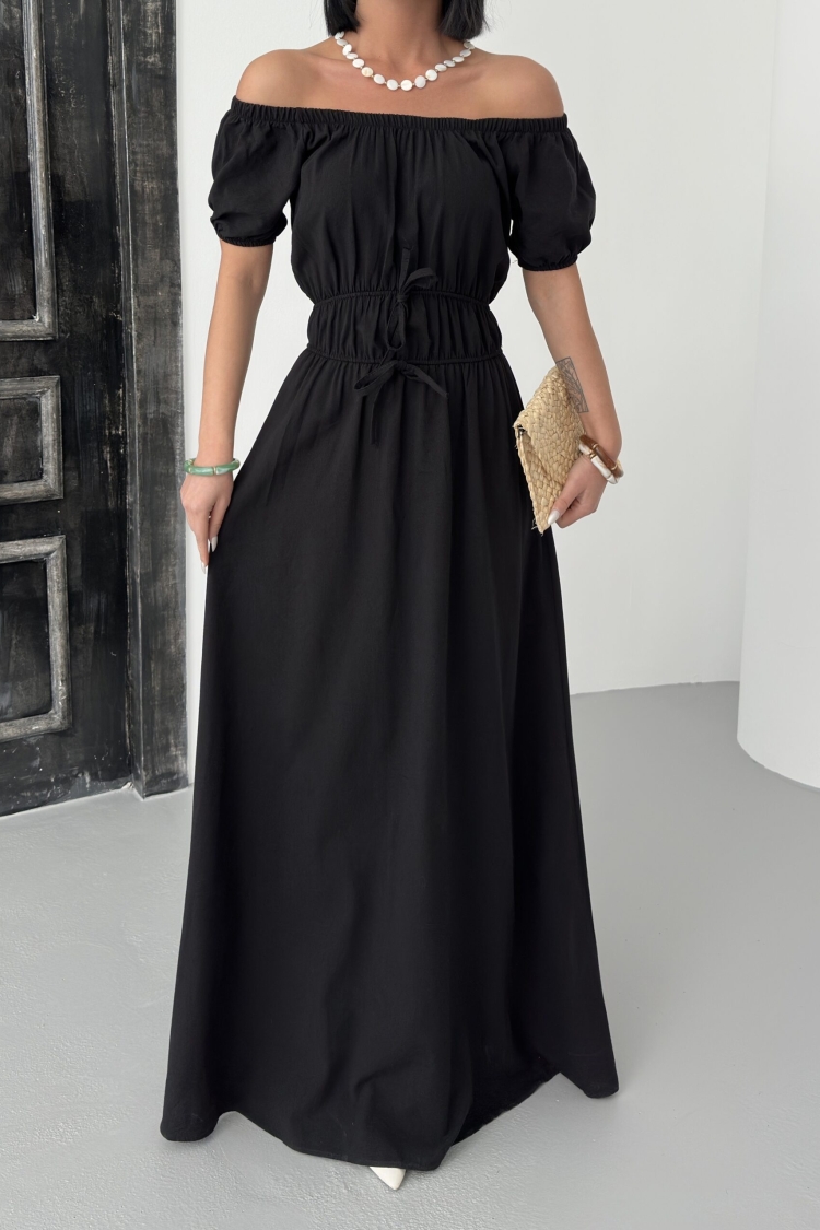 Plain Elastic Dress
