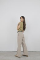 Pants Spanish Leg - Cream Rouge - Globality Store - Women Clothes Wholesale Turkey