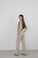 Pants Spanish Leg - Cream Rouge - Globality Store - Women Clothes Wholesale Turkey