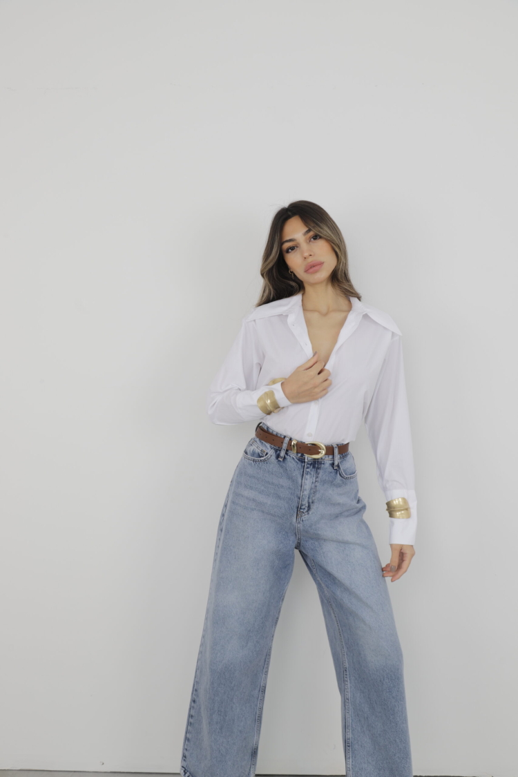 Shirt With Thick Cuffs