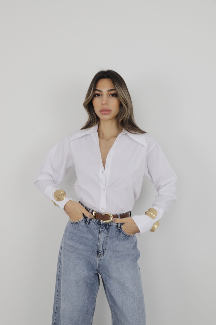 Shirt With Thick Cuffs