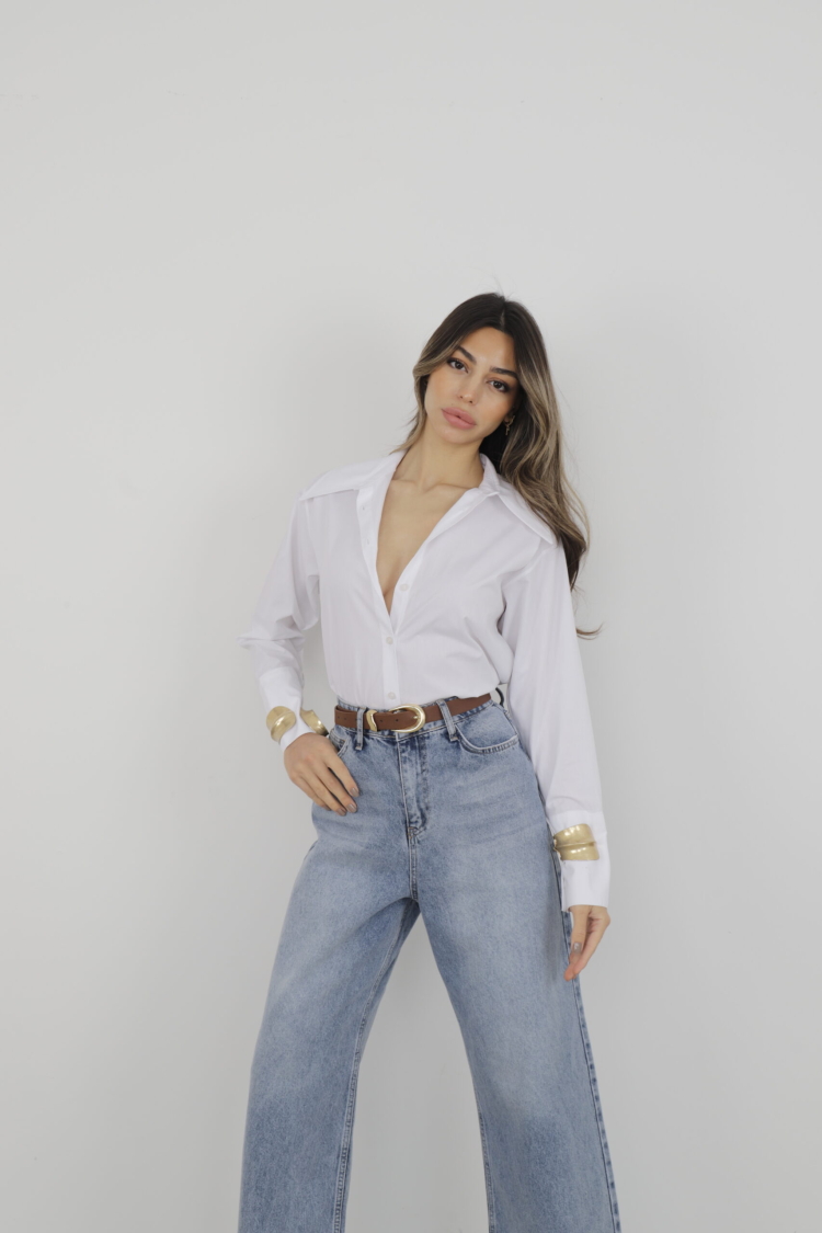 Shirt With Thick Cuffs