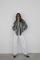 Trousers With Thick Belt - Cream Rouge - Globality Store - Women Clothes Wholesale Turkey