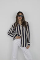 Trousers With Thick Belt - Cream Rouge - Globality Store - Women Clothes Wholesale Turkey