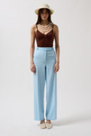 Waist Belt Trousers - Baby - Black Fashion - Globality Store - Women Clothes Wholesale Turkey