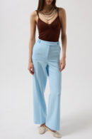 Waist Belt Trousers - Baby - Black Fashion - Globality Store - Women Clothes Wholesale Turkey