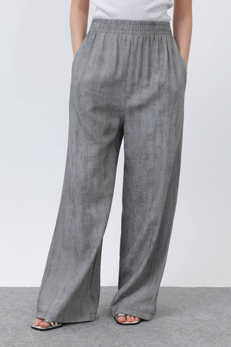 Women's Elastic Waist Loose Pants