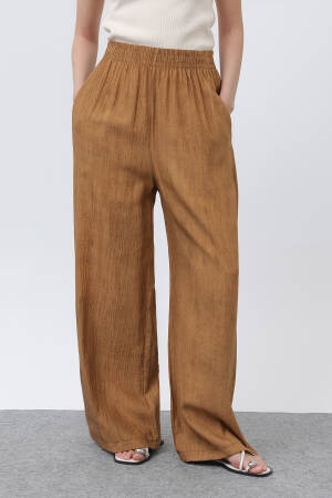 Women's Elastic Waist Loose Pants - Puane - Globality Store - Women Clothes Wholesale Turkey