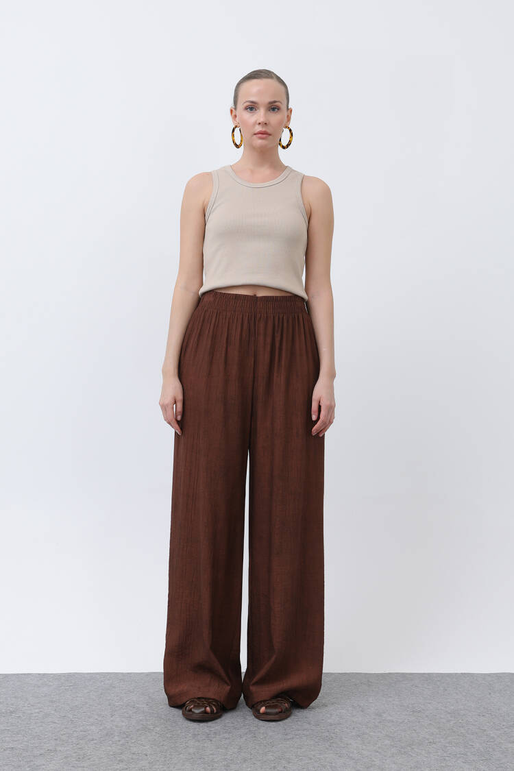 Women's Elastic Waist Loose Pants